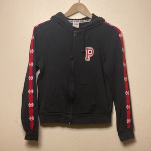 Pink Victoria’s Secret hoodie